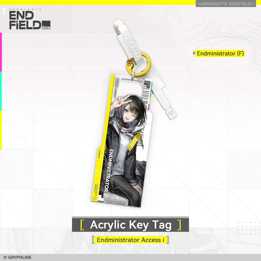 Arknights: Endfield · Acrylic Key Tag - Endministrator Access i - Image 3
