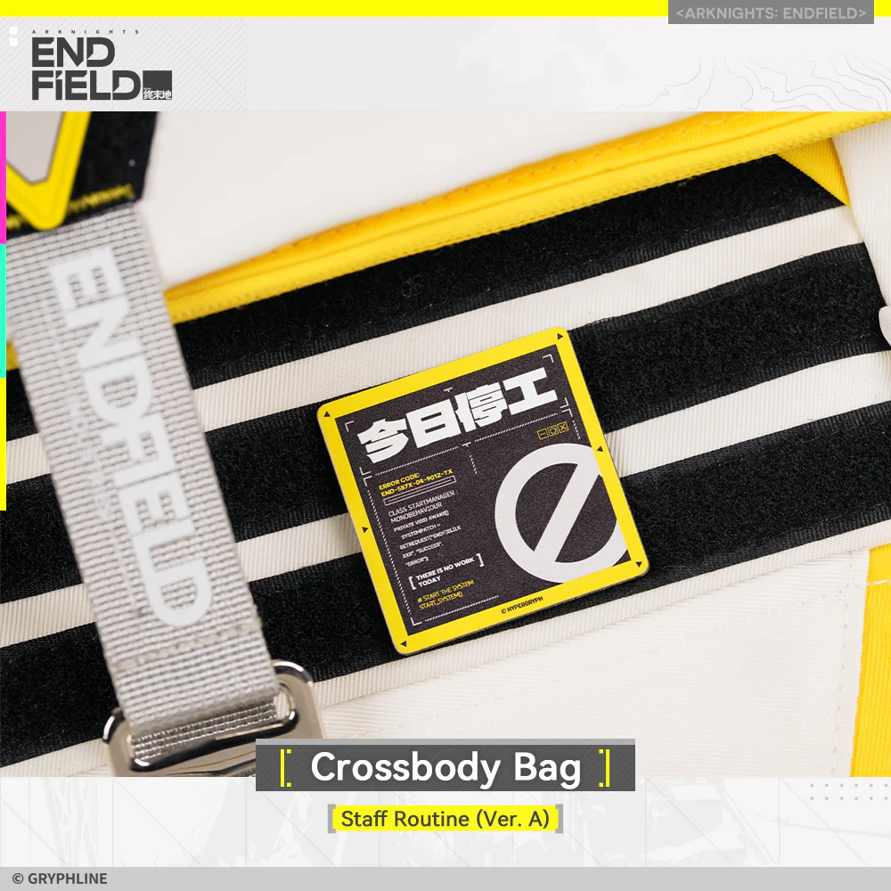 Arknights: Endfield · Crossbody Bag - Staff Routine (Ver. A) - Image 4